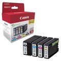 4 Original Druckerpatronen Canon PGI-1500 XL Maxify MB 2150 schwarz und farbe