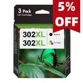 1-3 Druckerpatronen für HP 302 XXL OfficeJet 1110 3830 3831 3832 3833 3834 3835