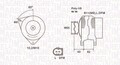 MAGNETI MARELLI Generator 063731746010 für AUDI SKODA VW