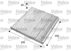 Innenraumfilter VALEO ESSENTIAL 715636 Partikelfilter für FIAT 500 PEUGEOT BOXER