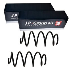 2x JP GROUP FAHRWERKSFEDERN VORNE passend für AUDI A3 SKODA OCTAVIA VW BEETLE