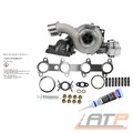 ABGAS-TURBO-LADER + KRÜMMER + DICHTSATZ MONTAGESATZ FÜR OPEL ZAFIRA B 1.9 CDTI
