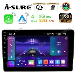 DAB 32G CarPlay Android14 Für Ford Focus Transit MK7 S-Max Autoradio GPS CarPlay