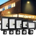 10-100Watt LED Fluter mit Bewegungsmelder Strahler Außen Scheinwerfer Flutlicht