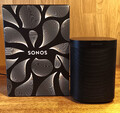 SONOS ONE Smart Speaker Schwarz.