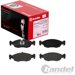 BREMBO PRIME LINE BREMSBELÄGE SATZ VORDERACHSE PASSEND FÜR CITROËN SAXO XSARA