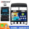 4+64GB Android 13 Autoradio 9" Für VW Touareg 7L 2002-2010 GPS Navi RDS WiFi FM