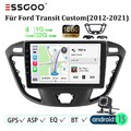 Autoradio RDS KAM 1+32G Android13 GPS NAVI WIFI BT Für Ford Transit Custom 12-21