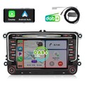 Für VW Passat Golf Polo Seat 7" Android Auto Carplay Autoradio CD/DVD DAB+BT SWC