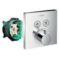 Hansgrohe Unterputz Duscharmatur Shower Select Thermostat 15763000 UP Set iBox