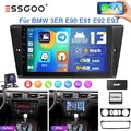 DAB+ 64G Android 14 Für BMW 3er E90 E91 E92 E93 Apple Carplay Autoradio Navi RDS