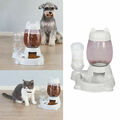 2in1 Futterspender Wasserspender Automatik Futterautomat für Hunde und Katze