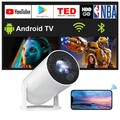 4K UHD Mini Smart Beamer 5G WiFi Heimkino Projektor LED Bluetooth Android