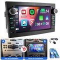 Android 14 Für Opel Astra H Corsa C/D Vectra C Zafira Autoradio GPS NAVI 2+64GB