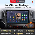 64G Für Citroen Berlingo B9 2008-2019 Android 13 Autoradio CarPlay DAB Navi RDS