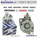 Anlasser 12V 1,75Kw Neu Original Bosch SEG - 0001179002 für Bmw