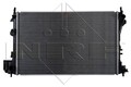 NRF 58293 Kühler, Motorkühlung passend für FIAT OPEL SAAB Kühlung