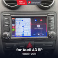 6+128G Für AUDI A3 8P 2003-2012 Android14 Autoradio DAB+ Carplay GPS Navi BT DVR