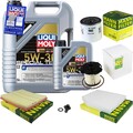 MANN-FILTER Inspektionspaket 6 L LIQUI MOLY 5W-30 Special Tec F für Ford Transit