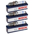 3x BOSCH Zündkerze für VW Polo 6R 6C 1.2 TSI 16V AW1 BZ1 1.0 1.4 Golf VII