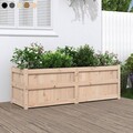 Garten Pflanzkübel Massivholz Kiefer Hochbeet Pflanzbeet Gemüsebeet Pflanzkasten