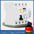 FI Fehlerstromschutzschalter RCD TYP B Schutzschalter 4-Polig 40/63A 30/300mA