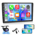 2+32G Android 13 Autoradio 2 DIN Carplay 9 Zoll GPS NAVI RDS WiFi BT FM +Kamera