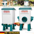 Futterautomat 12kg und Tränke 11L für Geflügel Futterspender Hühner Küken Enten