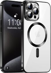 MagSafe Hülle für iPhone 15-14-13-12-11 Magnet Cover mit Kameraschutz Case
