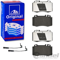 ATE BREMSBELÄGE + WARNKONTAKTE VORNE passend für MERCEDES M-KLASSE ML W163