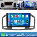 Für Opel Insignia 2008-2012 Android 13 32G Carplay Autoradio GPS NAV WiFi FM RDS