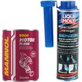 300mL LIQUI MOLY MOTOR SYSTEM REINIGER BENZIN + 300mL MOTOR FLUSH MOTORSPÜLUNG