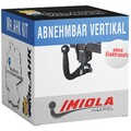 Für Ford Kuga II 13-19 Anhängerkupplung vert. abnehmbar von Imiola mit ABE EBA