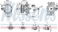NISSENS 890980 Kompressor, Klimaanlage für DACIA,RENAULT