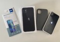 Apple iPhone 11, 64 GB, schwarz + Zubehörpaket