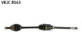 SKF VKJC 8143 Antriebswelle Vorne Rechts für RENAULT LAGUNA III (BT0/1)