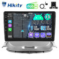 DAB+ CarPlay Android 13 Autoradio Für Peugeot 206 1998-2009 GPS Navi RDS WIFI BT
