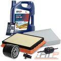 INSPEKTIONSPAKET FILTERSATZ SET B+5L EUROLUB 5W-30 FÜR FORD FUSION 1.4 1.6 1.25