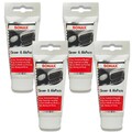 4x SONAX 03080000 Chrom und Alu Paste Politur Politurpaste 75 ml