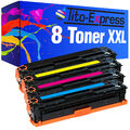 8 Toner XXL PlatinumSerie für HP Color LaserJet CM 1312 MFP CM 1312 NFI MFP CM 1