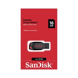 SanDisk Cruzer Blade USB Stick Flash Drive 16GB 32GB 64GB 128GB Speicher StickFachhandel☀️Blitzversand☀️Original☀️mit MwSt