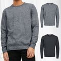 JACK & JONES Herren Dünner Langarm Strickpullover Rundhals Basic JJEBASIC NEU