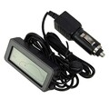 12V Auto LCD Digitalanzeige Thermometer Innen Und Außen Temperaturanzeige Meter!