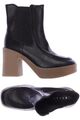 SISLEY Stiefelette Damen Ankle Boots Booties Gr. EU 39 Schwarz #os8kd9l