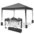 3x3m Pavillon Popup Faltpavillon Wasserdicht Garten Partyzelt Festzelt Pavillion