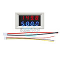 Digital Voltmeter Ammeter DC 0-100V/200V 10A Volt Amp Meter 4 Bits Dual LED