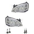Scheinwerfer Set H1/H7 für Opel Corsa C F08 F68 Combo Kasten/Kombi inkl. Lampen