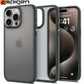 Handyhülle für iPhone 15 Pro Spigen Case Cover Futeral Durchscheinend / Grün