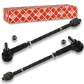 2x FEBI Spurstange Axialgelenk ProKit vorne passend für VW GOLF IV 1J1 1.4 16V