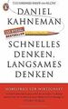 Schnelles Denken, langsames Denken von Kahneman, Daniel | Buch | Zustand gut